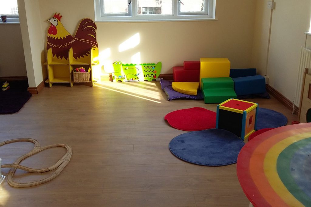 A safe place to play at Purple Childcare